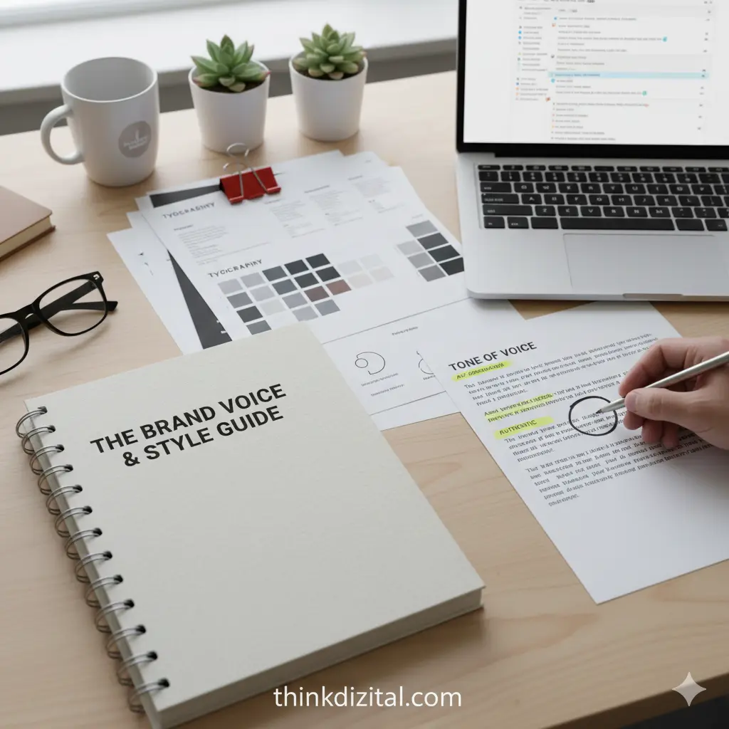 Brand Voice & Guidelines in Physical Form