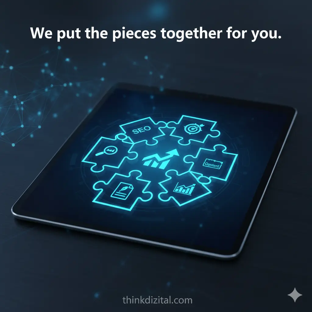 Digital Marketing Puzzle Pieces Coming Together