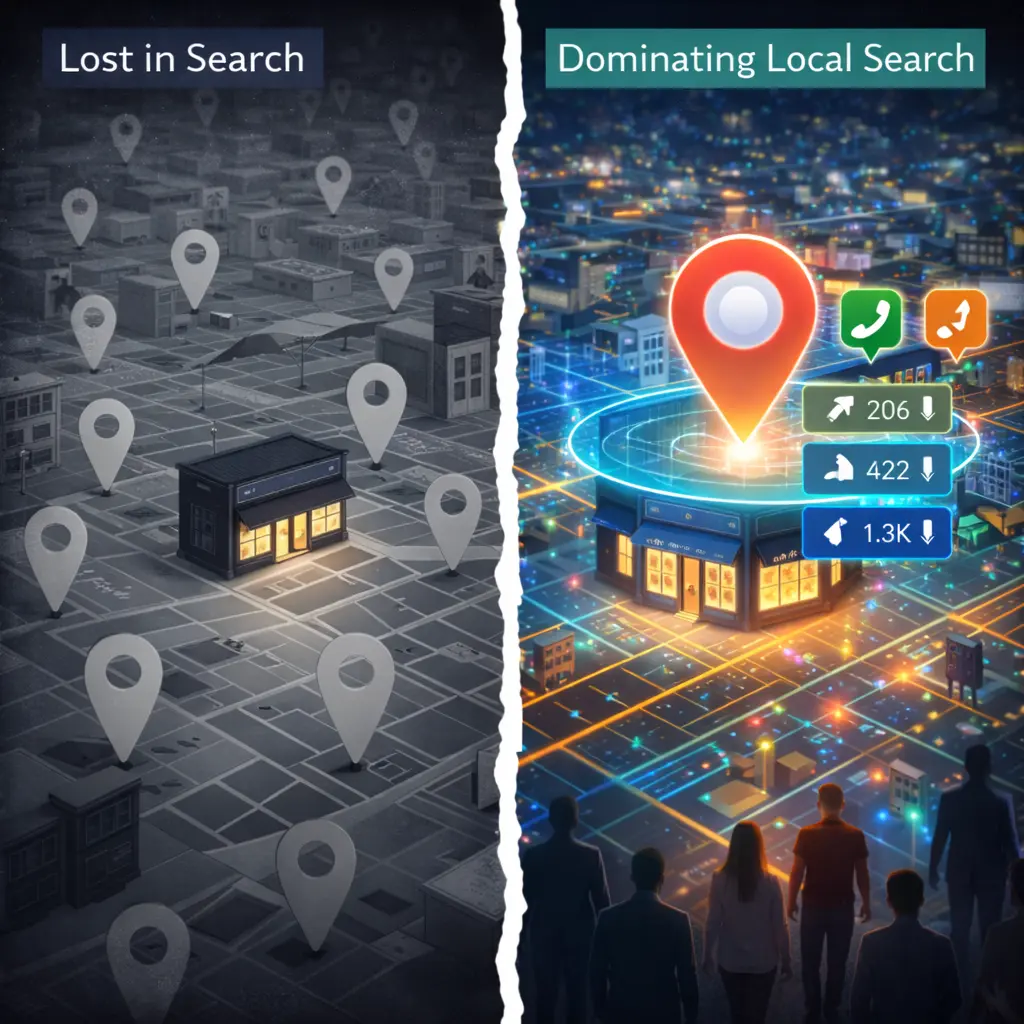 Lost versus found in local search